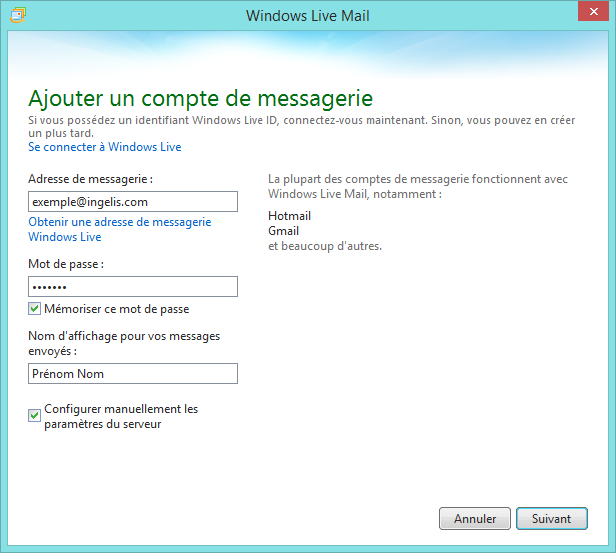 Capture Windows Mail 1